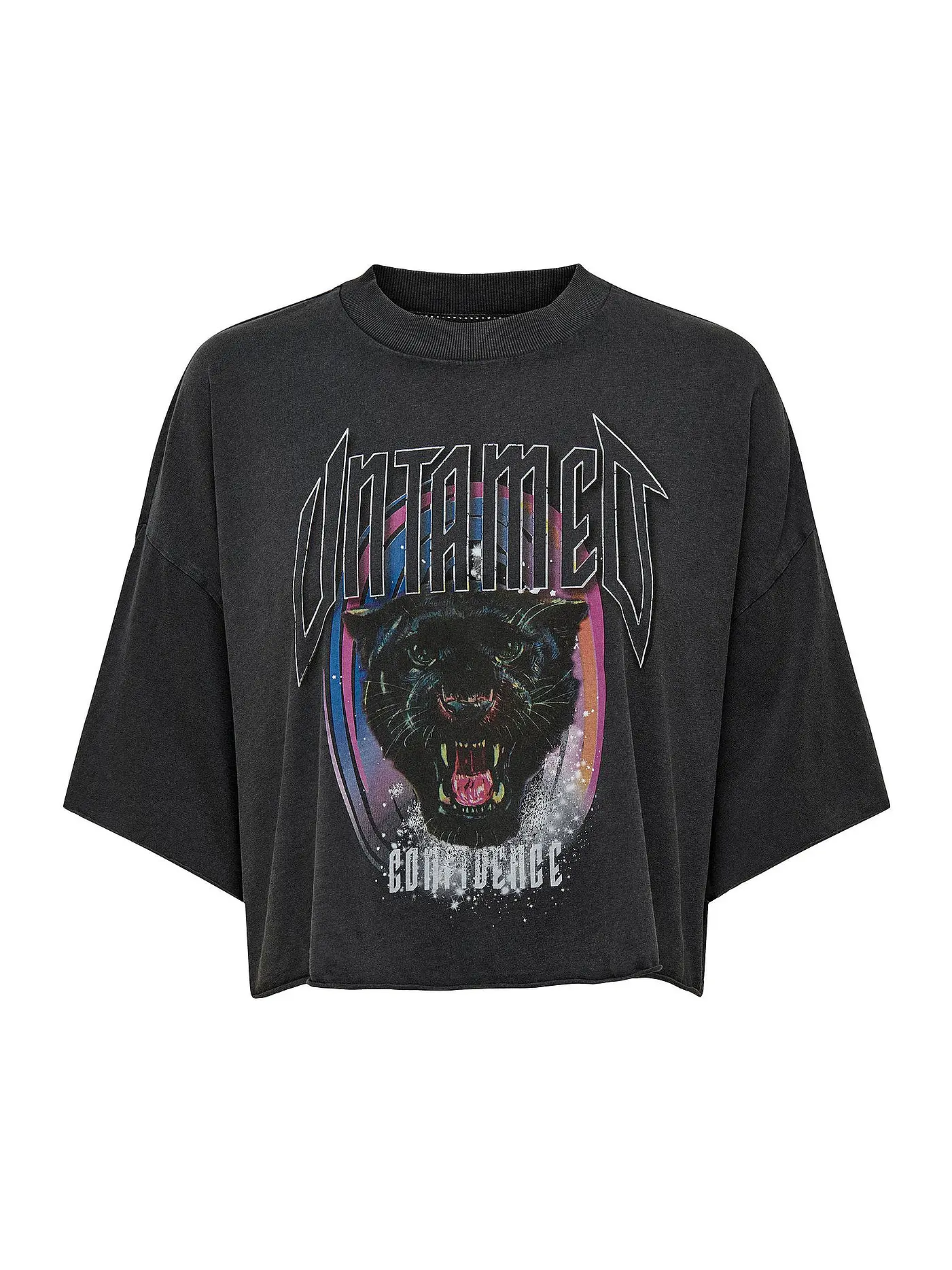 ONLY | T-Shirt ONLLUCY | schwarz